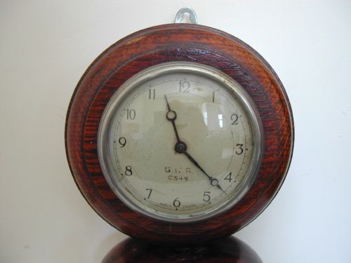 great western railway 8day signal box tool clock no 0549 by smiths dating pre1939 - CATEGORY: ANTIQUE CLOCKS - DATED 1940
