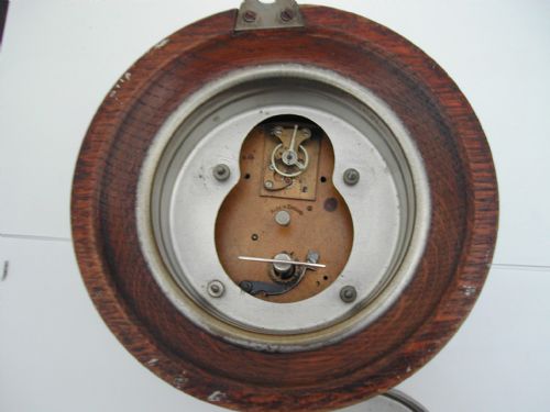 GREAT WESTERN RAILWAY 8DAY SIGNAL BOX TOOL CLOCK NO 0549 BY SMITHS DATING PRE1939 - ADDITIONAL PHOTO 7