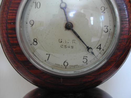 GREAT WESTERN RAILWAY 8DAY SIGNAL BOX TOOL CLOCK NO 0549 BY SMITHS DATING PRE1939 - ADDITIONAL PHOTO 8