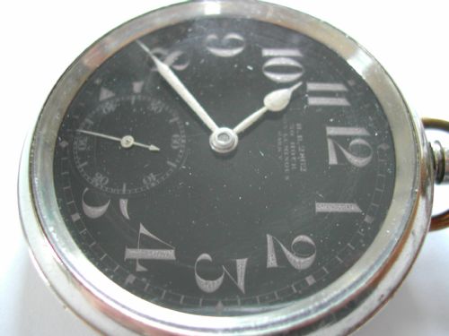 WW1 OMEGA ROYAL FLYING CORPS PILOTS COCKPIT WATCH CIRCA 1917 - ADDITIONAL PHOTO 4