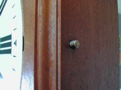 A MAGNIFICENT OCTAGONAL MAHOGANY CASED QUEEN ELIZABETH 11 ROYAL CYPHER POST OFFICE CLOCK NO EFW 531 AND 25513 DATED 1953 BY F W ELLIOTT - ADDITIONAL PHOTO 6