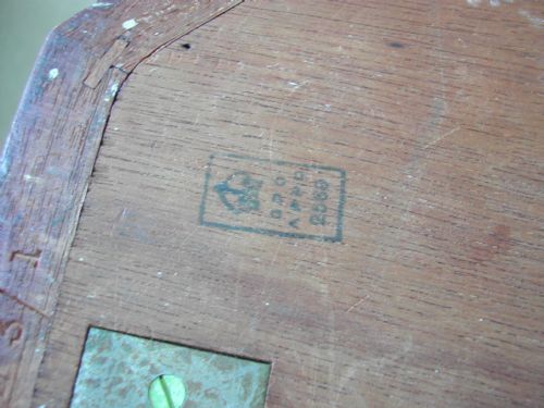 A MAGNIFICENT OCTAGONAL MAHOGANY CASED QUEEN ELIZABETH 11 ROYAL CYPHER POST OFFICE CLOCK NO EFW 531 AND 25513 DATED 1953 BY F W ELLIOTT - ADDITIONAL PHOTO 9