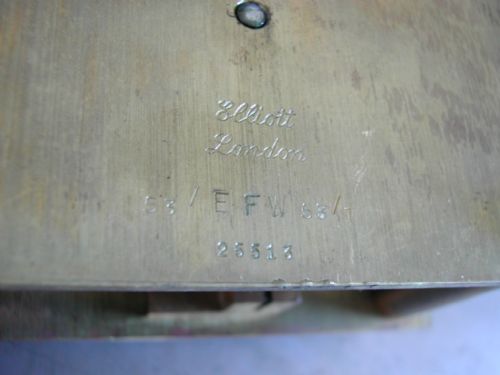 A MAGNIFICENT OCTAGONAL MAHOGANY CASED QUEEN ELIZABETH 11 ROYAL CYPHER POST OFFICE CLOCK NO EFW 531 AND 25513 DATED 1953 BY F W ELLIOTT - ADDITIONAL PHOTO 13