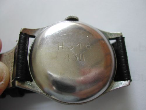 A GOOD OMEGA BRITISH ROYAL NAVY ISSUE HS8 PILOTS WATCH NO 4511 CIRCA 1943 - ADDITIONAL PHOTO 5