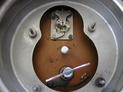 RESERVED KW GREAT WESTERN RAILWAY 8DAY SIGNAL BOX PORK PIE TOOL CLOCK NO 0596 BY SMITH DATING PRE1939 - ADDITIONAL PHOTO 8