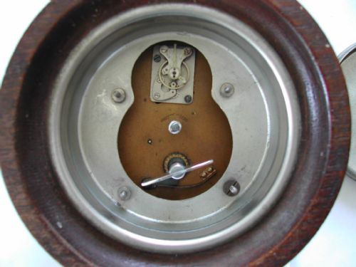 RESERVED KW GREAT WESTERN RAILWAY 8DAY SIGNAL BOX PORK PIE TOOL CLOCK NO 0596 BY SMITH DATING PRE1939 - ADDITIONAL PHOTO 9