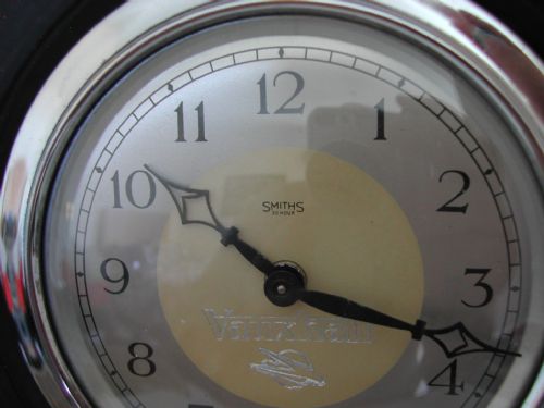 SMITHS PROMOTIONAL GOODYEAR TYRE AND VAUXHALL CARS DESK CLOCK CIRCA 1950S - ADDITIONAL PHOTO 5