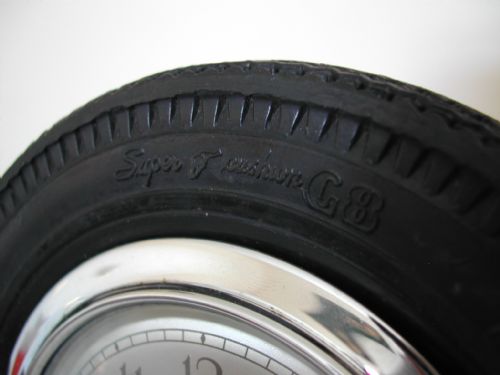 SMITHS PROMOTIONAL GOODYEAR TYRE AND VAUXHALL CARS DESK CLOCK CIRCA 1950S - ADDITIONAL PHOTO 6