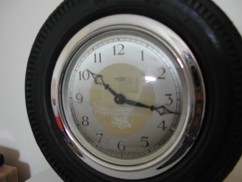 SMITHS PROMOTIONAL GOODYEAR TYRE AND VAUXHALL CARS DESK CLOCK CIRCA 1950S - ADDITIONAL PHOTO 9