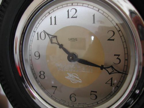 SMITHS PROMOTIONAL GOODYEAR TYRE AND VAUXHALL CARS DESK CLOCK CIRCA 1950S - ADDITIONAL PHOTO 10