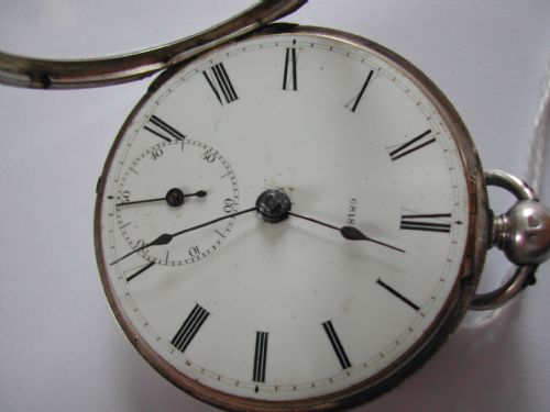 rare dent of london silver pocket watch no 6818 circa 1842 - CATEGORY: ANTIQUE WATCHES - DATED 19TH CENTURY