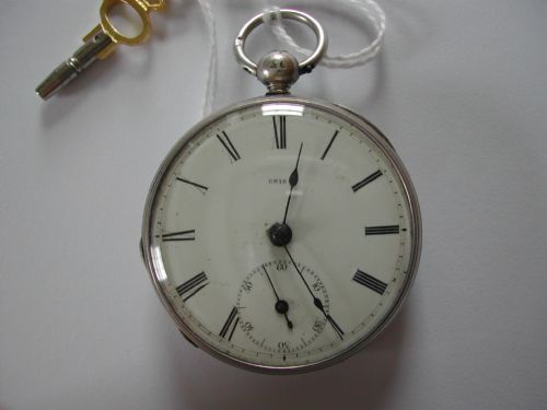 RARE DENT OF LONDON SILVER POCKET WATCH NO 6818 CIRCA 1842 - ADDITIONAL PHOTO 1