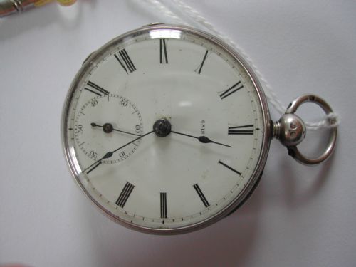 RARE DENT OF LONDON SILVER POCKET WATCH NO 6818 CIRCA 1842 - ADDITIONAL PHOTO 2