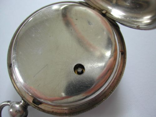 RARE DENT OF LONDON SILVER POCKET WATCH NO 6818 CIRCA 1842 - ADDITIONAL PHOTO 8