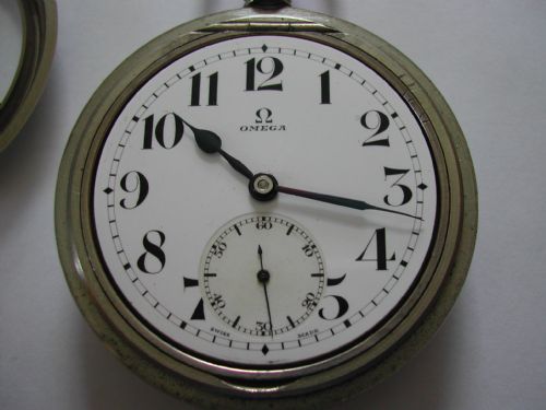 A RARE GNR I GREAT NORTHERN RAILWAY IRELAND POCKET WATCH ISSUE NO 66 BY OMEGA DATING PRE 1922 - ADDITIONAL PHOTO 3