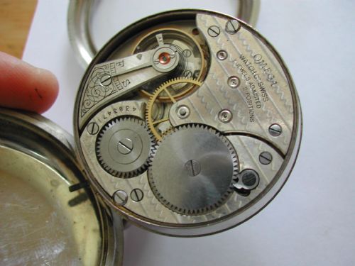 A RARE GNR I GREAT NORTHERN RAILWAY IRELAND POCKET WATCH ISSUE NO 66 BY OMEGA DATING PRE 1922 - ADDITIONAL PHOTO 6