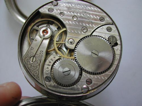 A RARE GNR I GREAT NORTHERN RAILWAY IRELAND POCKET WATCH ISSUE NO 66 BY OMEGA DATING PRE 1922 - ADDITIONAL PHOTO 7