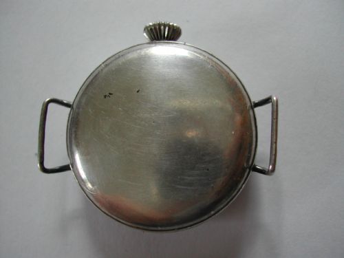 A GOOD WW1 WRISTLET BY BUREN WITH SILVER SCREW FRONT AND BACK CASE CIRCA 1916 - ADDITIONAL PHOTO 9