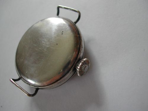 A GOOD WW1 WRISTLET BY BUREN WITH SILVER SCREW FRONT AND BACK CASE CIRCA 1916 - ADDITIONAL PHOTO 10