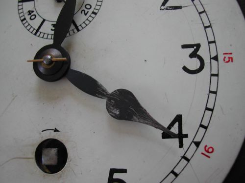 T F MERCER RAF MARK1 WW2 AIRCRAFT CLOCK FOR USE ON FLYING BOATS REF NO 6A433 ISSUE NO 15640 - ADDITIONAL PHOTO 10