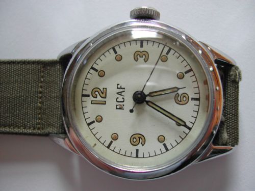 A Rare Rcaf (Royal Canadian Air Force) Pilots Watch No W-125/42, Dated 1942