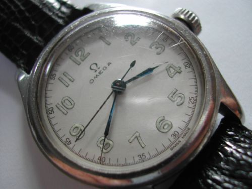 OMEGA CENTRE SECONDS WRISTWATCH FROM THE WW2 PERIOD DATED 1941 - ADDITIONAL PHOTO 5