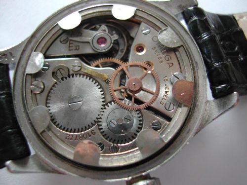 OMEGA CENTRE SECONDS WRISTWATCH FROM THE WW2 PERIOD DATED 1941 - ADDITIONAL PHOTO 8