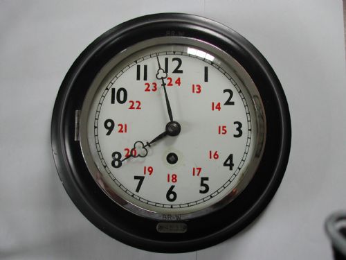 a rare brw british rail western issued railway clock by f w elliott no brw 4513 dating circa 1955 - CATEGORY: ANTIQUE CLOCKS - DATED 1950