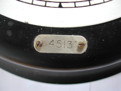 A RARE BRW BRITISH RAIL WESTERN ISSUED RAILWAY CLOCK BY F W ELLIOTT NO BRW 4513 DATING CIRCA 1955 - ADDITIONAL PHOTO 3