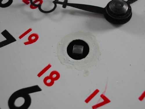 A RARE BRW BRITISH RAIL WESTERN ISSUED RAILWAY CLOCK BY F W ELLIOTT NO BRW 4513 DATING CIRCA 1955 - ADDITIONAL PHOTO 4