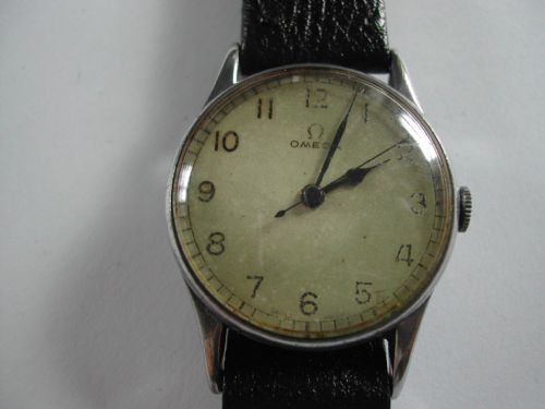 WW2 RAF ISSUE OMEGA PILOTS WATCH REF 6B159 ISSUE NO A19383 CIRCA 1943 - ADDITIONAL PHOTO 2