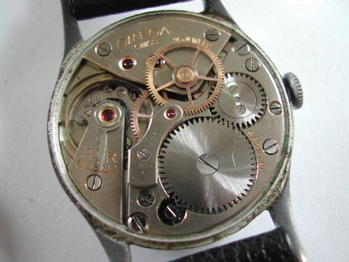 WW2 RAF ISSUE OMEGA PILOTS WATCH REF 6B159 ISSUE NO A19383 CIRCA 1943 - ADDITIONAL PHOTO 10