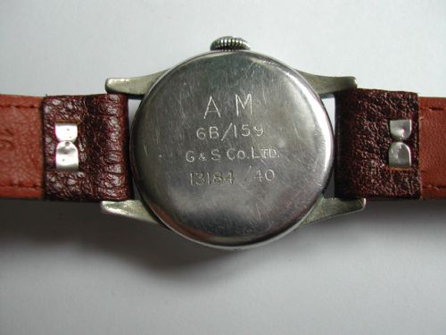 RARE WW2 RAF ISSUED EBEL PILOTS WATCH SUPPLIED BY THE GOLDSMITHS SILVERSMITHS CO LTD ISSUE NO 1318440 DATED 1940 - ADDITIONAL PHOTO 8