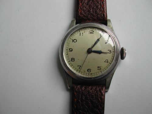 RARE WW2 RAF ISSUED EBEL PILOTS WATCH SUPPLIED BY THE GOLDSMITHS SILVERSMITHS CO LTD ISSUE NO 1318440 DATED 1940 - ADDITIONAL PHOTO 12