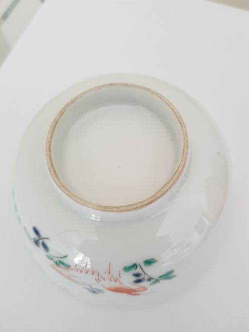 JAPANESE KAKIEMON BOWL PROBABLY ARITA WITH EVERTED PETAL SHAPED RIM DATING TO THE 18TH CENTURY - ADDITIONAL PHOTO 10