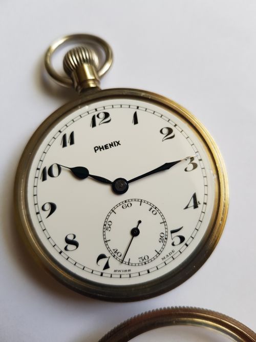 british rail southern issued pocket watch no br s 7314 by phenix dating post 1948 - CATEGORY: ANTIQUE WATCHES - DATED 1950
