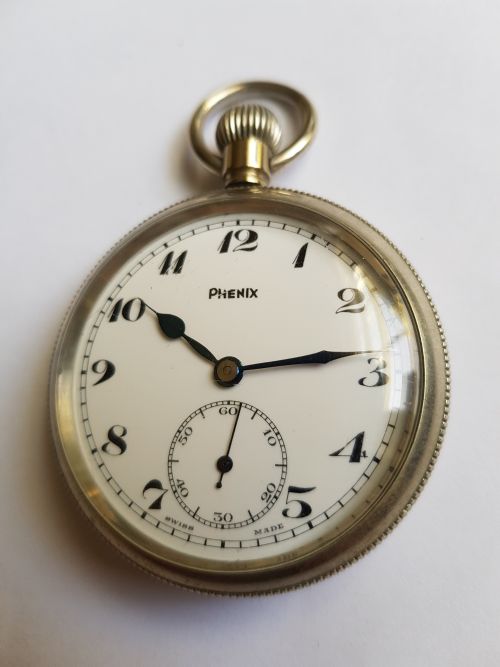 BRITISH RAIL SOUTHERN ISSUED POCKET WATCH NO BR S 7314 BY PHENIX DATING POST 1948 - ADDITIONAL PHOTO 1