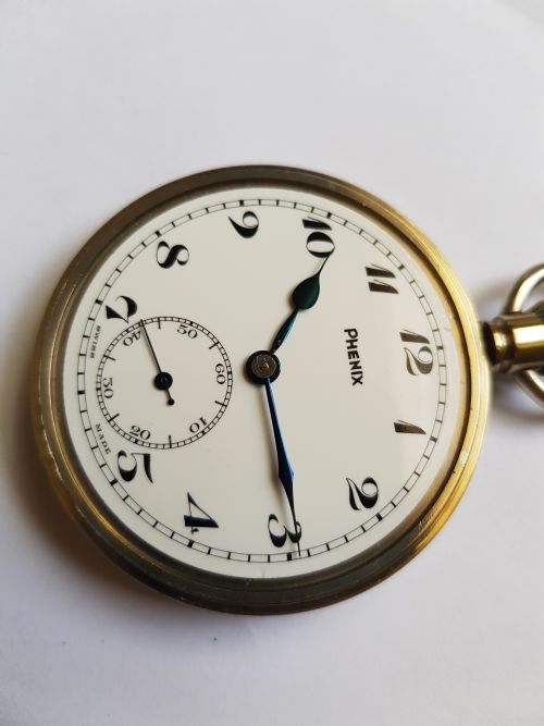 BRITISH RAIL SOUTHERN ISSUED POCKET WATCH NO BR S 7314 BY PHENIX DATING POST 1948 - ADDITIONAL PHOTO 5