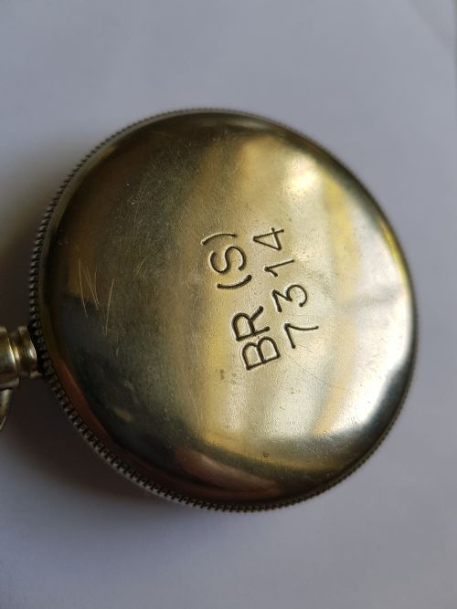 BRITISH RAIL SOUTHERN ISSUED POCKET WATCH NO BR S 7314 BY PHENIX DATING POST 1948 - ADDITIONAL PHOTO 8