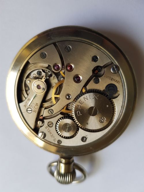 BRITISH RAIL SOUTHERN ISSUED POCKET WATCH NO BR S 7314 BY PHENIX DATING POST 1948 - ADDITIONAL PHOTO 10
