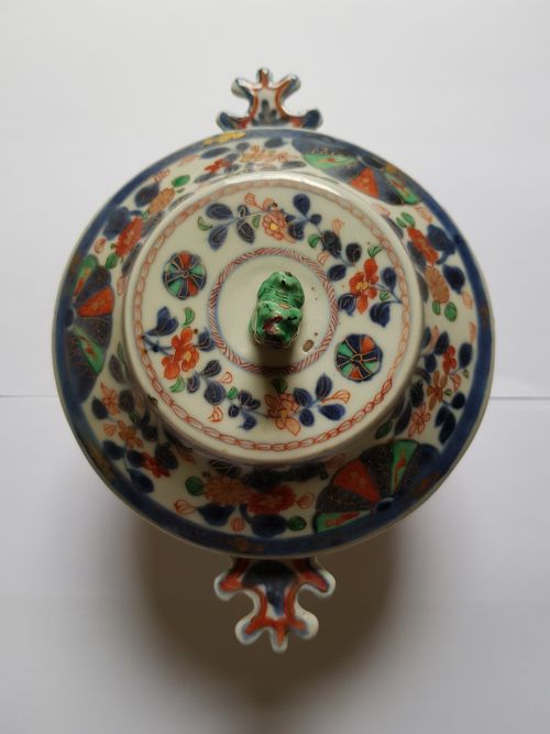 CHINESE VERTE IMARI ECUELLE AND COVER KANGXI 16621722 - ADDITIONAL PHOTO 1