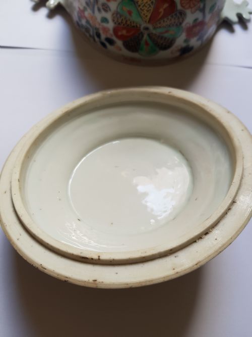 CHINESE VERTE IMARI ECUELLE AND COVER KANGXI 16621722 - ADDITIONAL PHOTO 4