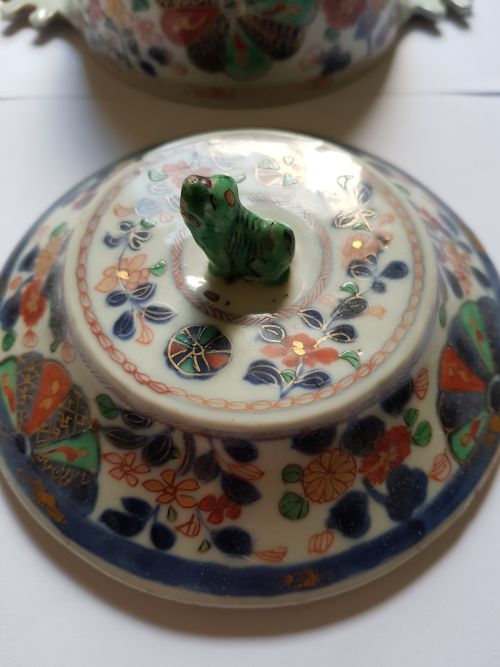 CHINESE VERTE IMARI ECUELLE AND COVER KANGXI 16621722 - ADDITIONAL PHOTO 7