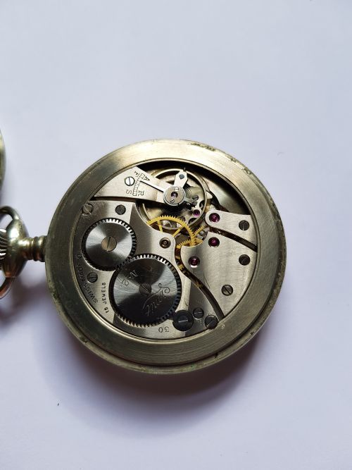 BRITISH RAIL WESTERN REGION POCKET WATCH ISSUE NO 03491 BY LIMIT DATING POST 1948 - ADDITIONAL PHOTO 8
