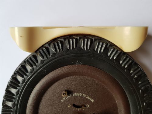 SMITHS PROMOTIONAL ADVERTISING GOODYEAR TYRE DESK CLOCK CIRCA 1950S - ADDITIONAL PHOTO 6