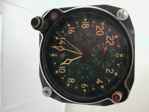 WW2 HAMILTON AIRCRAFT COMPLICATION COCKPIT CLOCK CIRCA 1942 - ADDITIONAL PHOTO 5