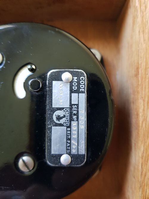 SMITHS MILITARY ISSUE AIRCRAFT COCKPIT 8DAY TIME OF TRIP CHRONOGRAPH CLOCK DATED 1953 - ADDITIONAL PHOTO 7