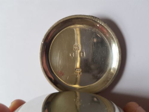 DENT FULL HUNTER CASED SILVER KEYLESS PINSET POCKET WATCH DATING TO LATE 1901 - ADDITIONAL PHOTO 6