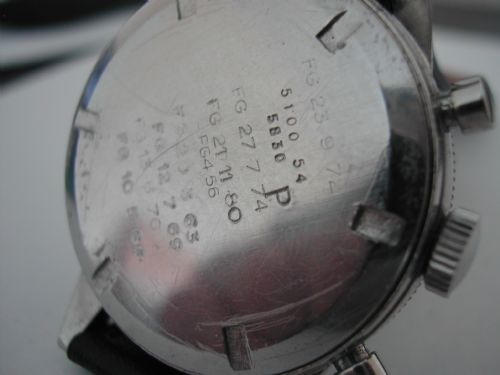VIXA TYPE 20 FRENCH AIR FORCE MILITARY ISSUED PILOTS CHRONOGRAPH DATED 1954 - ADDITIONAL PHOTO 4