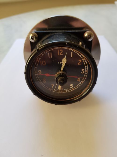 raf issued ww2 smith 8day mk11d cockpit clock ref no6a1150 dated 1941 - CATEGORY: ANTIQUE CLOCKS - DATED 1940